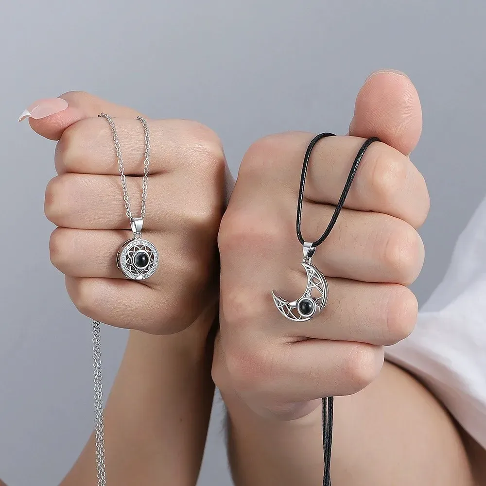 Collier Soleil et Lune
