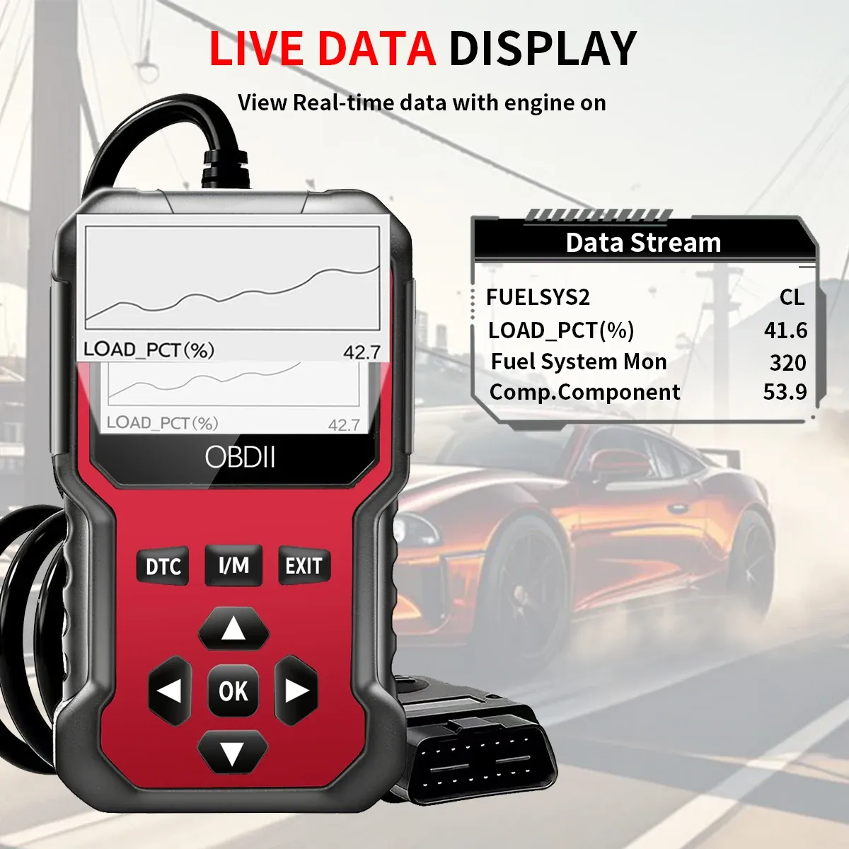 Outil de diagnostic automobile haut de gamme OBDII professionnel