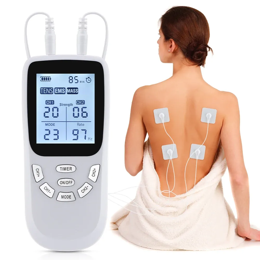 Appareil de massage à impulsions multifonction pour physiothérapie cou, épaules, dos et tout le corps