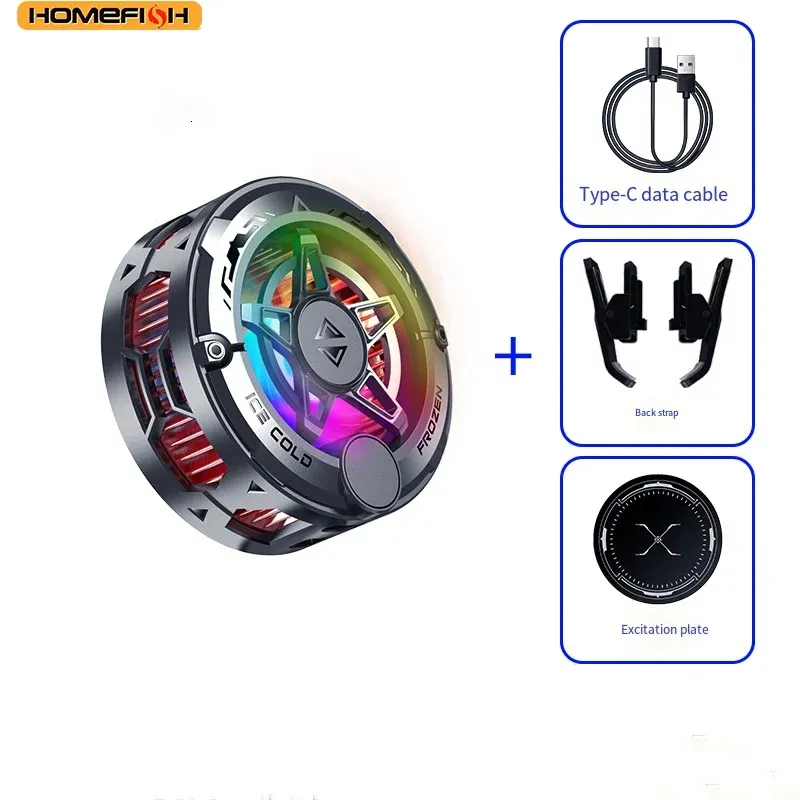 Refroidisseur semi-conducteur magnétique avec écran digital et lumières RGB