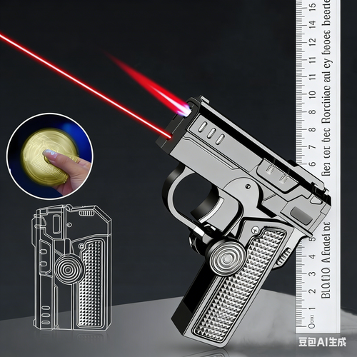 Briquet multifonction pliable à double forme