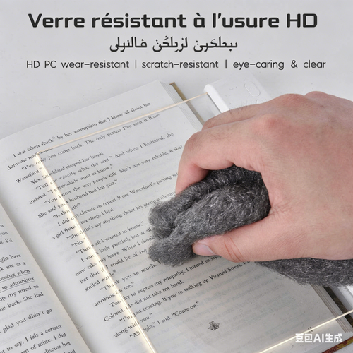 Lampe de livre LED 2 en 1