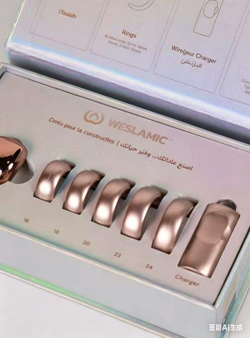 Bague compteur de prière intelligent