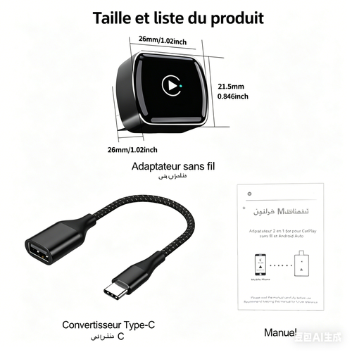 CarPlay portable universel pour voiture