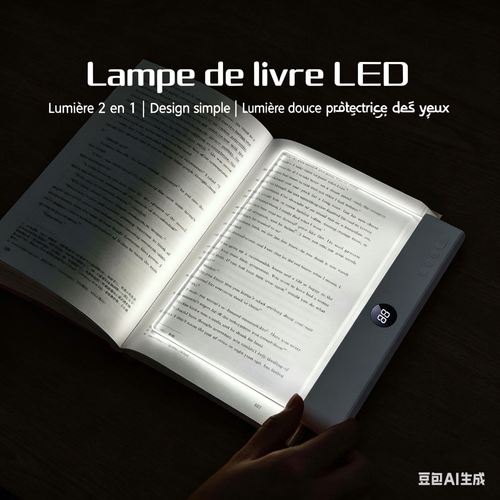Lampe de livre LED 2 en 1