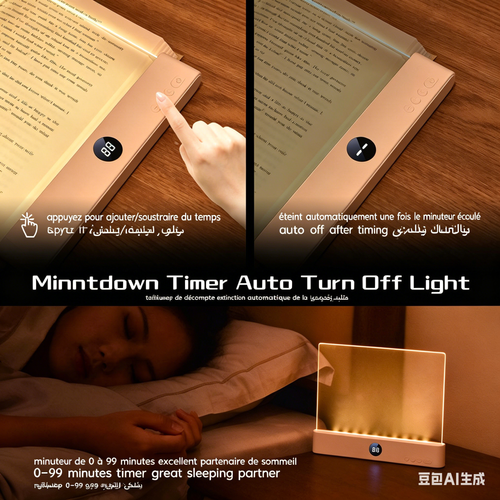 Lampe de livre LED 2 en 1