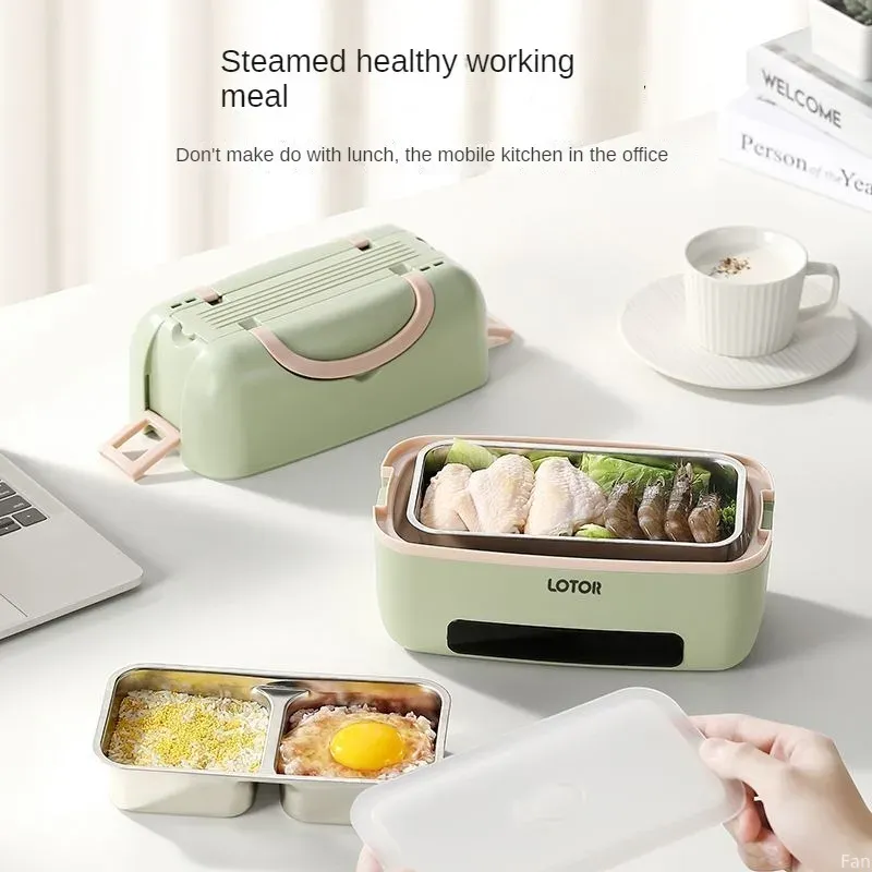 Boîte repas électrique, chauffage et maintien au chaud sur secteur, outil de réchauffage pour le bureau