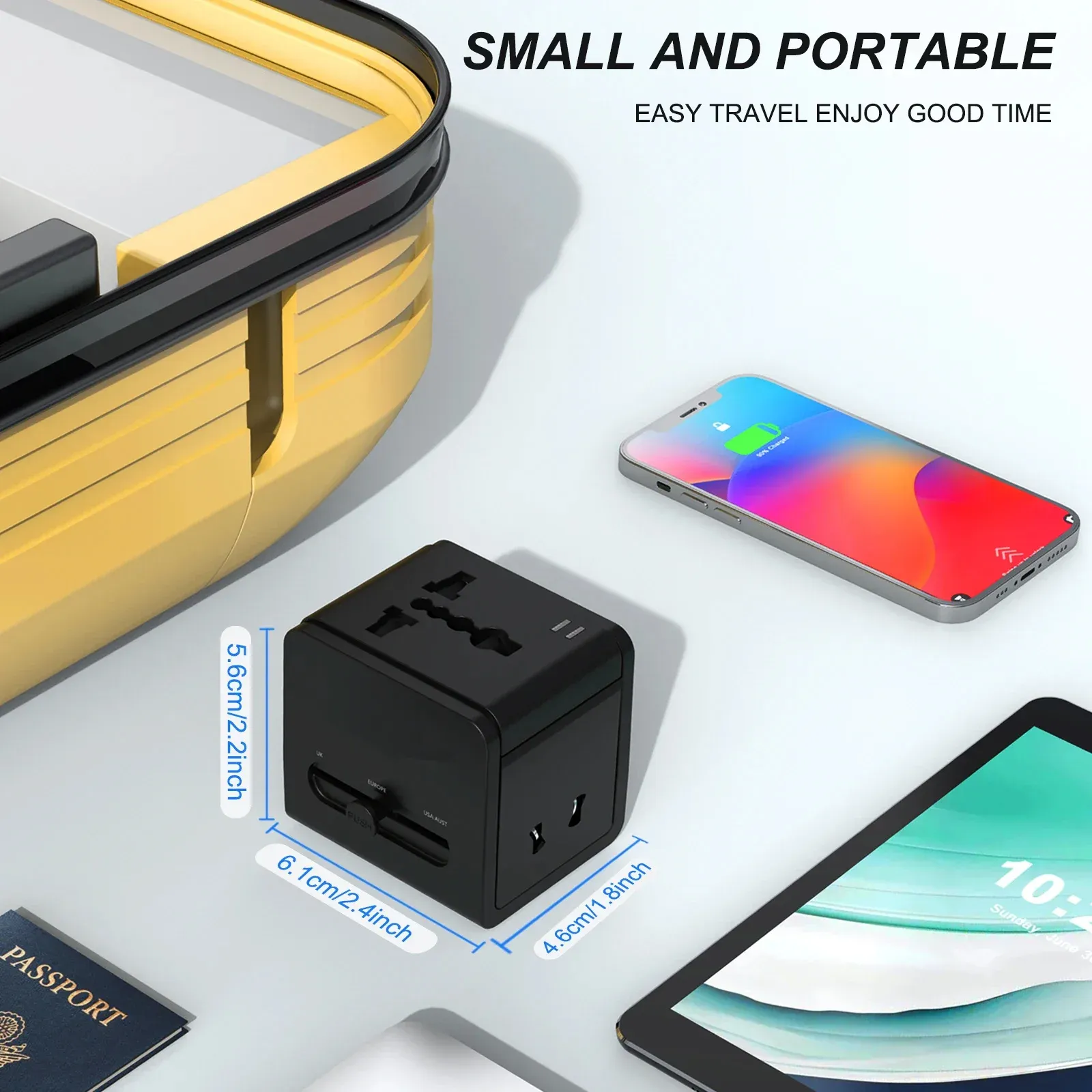 Adaptateur de voyage universel international
