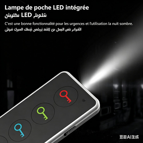 Localisateur GPS sans fil avec 4 récepteurs