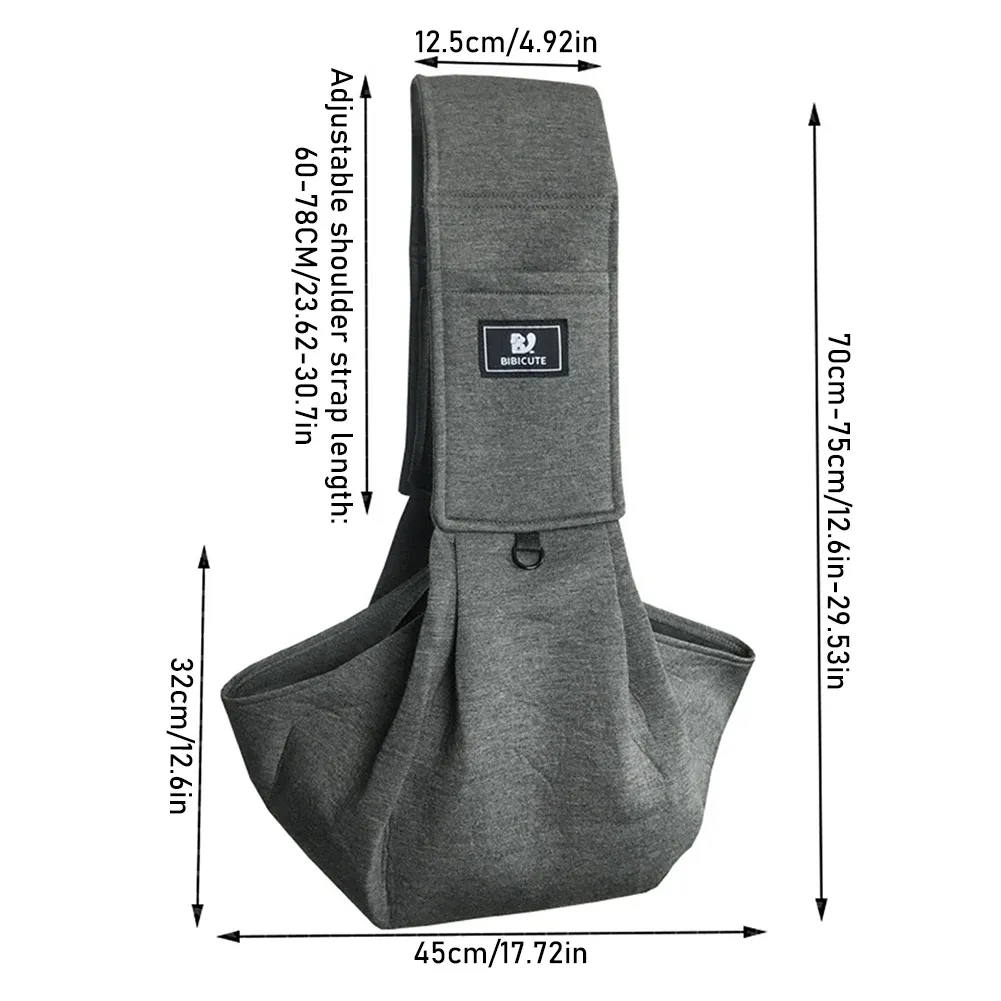Porte-bébé et animal domestique simple pour sortie