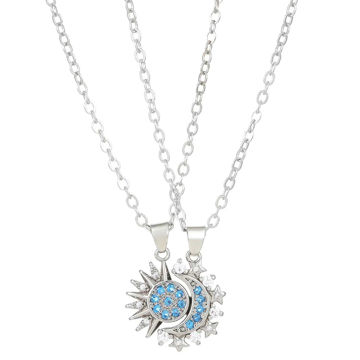 Collier Soleil et Lune