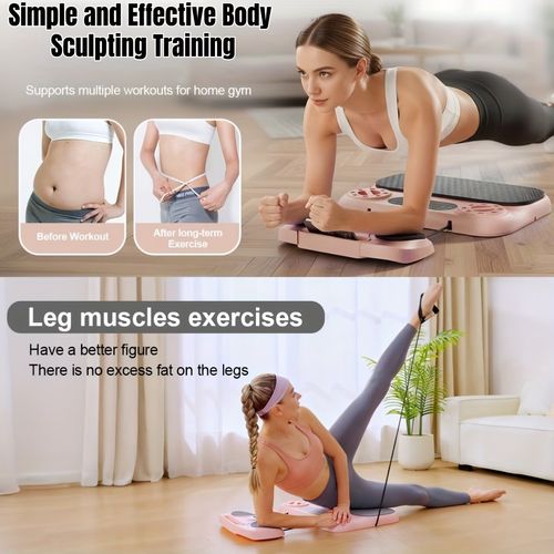 8-in-1 Foldable Pilates Board Set – Full-Body Home Workout for African Fitness