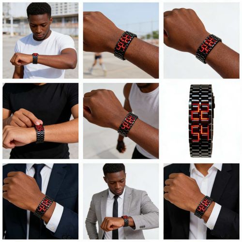 🥰LED Waterproof Bracelet for Couples👩‍❤️‍👨Watch💖🕒