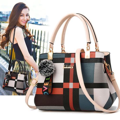 2026 🔥New Stylish Plaid Crossbody 💫 Tote Bag👜