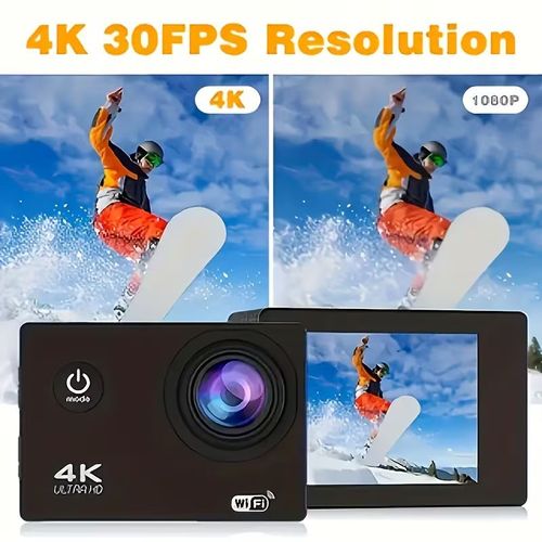 1080P🏍️💦 Waterproof Action Camera: Capture All Your Outdoor Thrills📸
