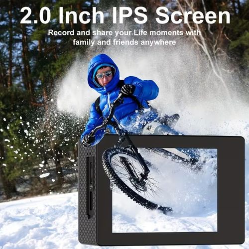 1080P🏍️💦 Waterproof Action Camera: Capture All Your Outdoor Thrills📸