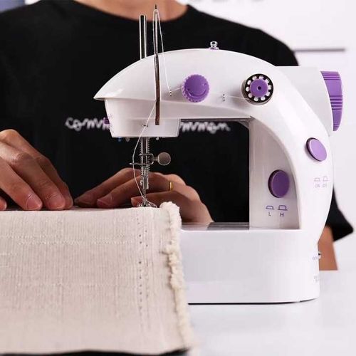 🔥💯🏹 Household Small Mini Sewing Machine Household Mini Electric Desktop Multi-Function Automatic Sewing Machine.💫😎👉