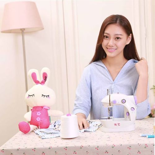 🔥💯🏹 Household Small Mini Sewing Machine Household Mini Electric Desktop Multi-Function Automatic Sewing Machine.💫😎👉