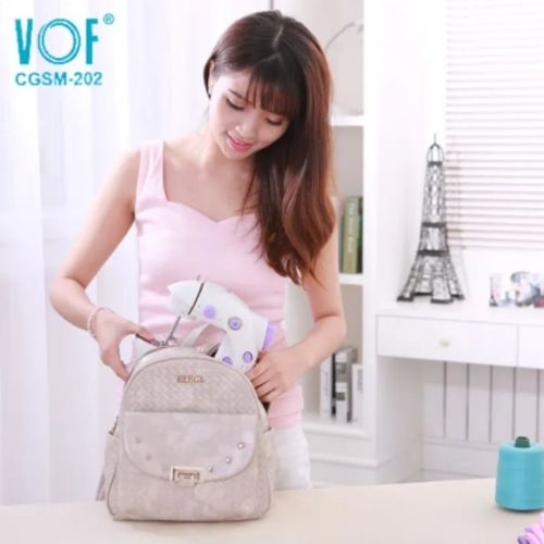 🔥💯🏹 Household Small Mini Sewing Machine Household Mini Electric Desktop Multi-Function Automatic Sewing Machine.💫😎👉