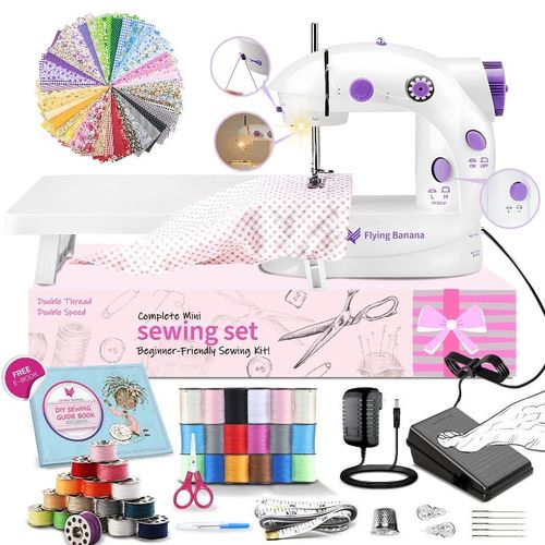 🔥💯🏹 Household Small Mini Sewing Machine Household Mini Electric Desktop Multi-Function Automatic Sewing Machine.💫😎👉