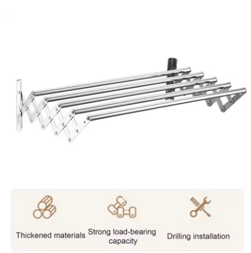 👨‍👩‍👧‍👦Multifunctional Foldable Clothes Hanger👇