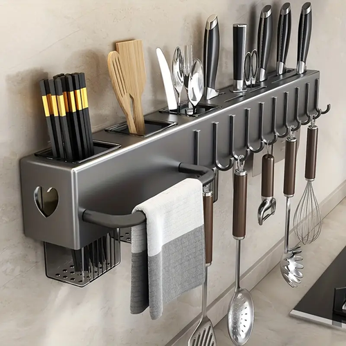 1pc No-Drill Kitchen Organizer