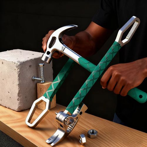 🛠️Multifunctional Wrench Claw Hammer👉