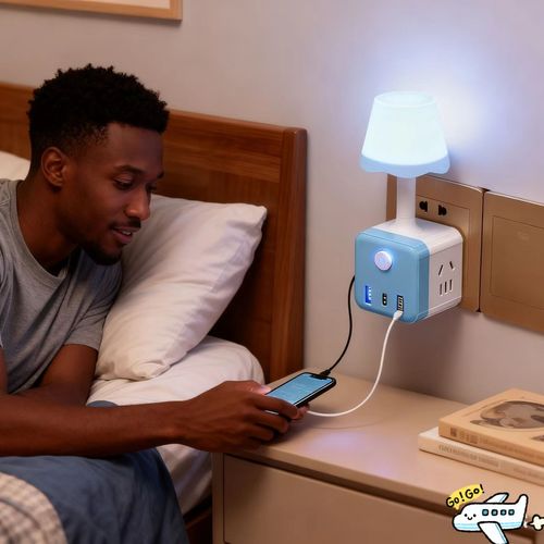 Remote Control LED Light Lamp With USB Adapter