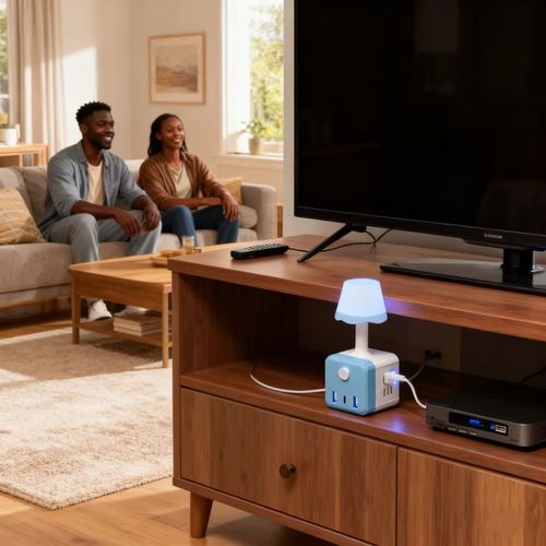 Remote Control LED Light Lamp With USB Adapter