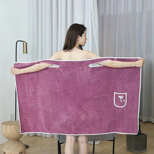 Plus Size Women's Wearable Shower Skirt