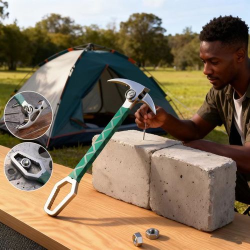 🛠️Multifunctional Wrench Claw Hammer👉