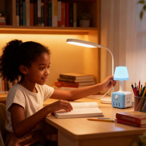 Remote Control LED Light Lamp With USB Adapter