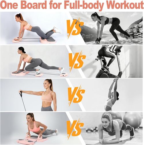 8-in-1 Foldable Pilates Board Set – Full-Body Home Workout for African Fitness