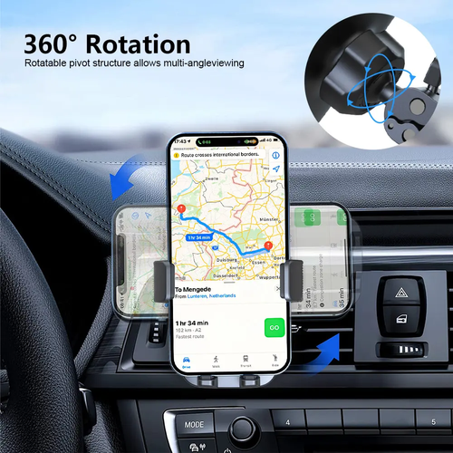 2025 High Quality Car Vent Phone Holder Robot Arm Phone Mount Cellphone Holders Mobile Phone Holders Universal Car Clip