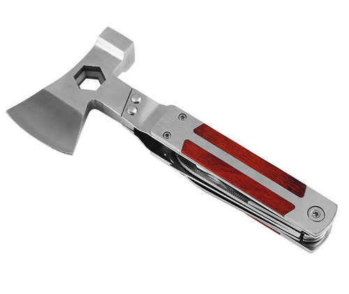 Camping Outdoor Hunting Emergency Axe Multitool Axes 5-in-1 Survival Gear With Axes Hammer Knife