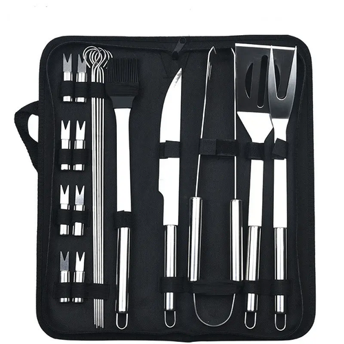 Cheap Durable BBQ Grill Tools Set Professional Barbecue Accessories BBQ Tool Charcoal Tong for Outdoor Kitchen BBQ Tools Grill