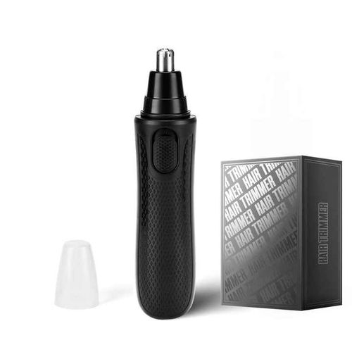 Aparador de pelos nasais recarregável, elétrico, removedor de pelos nasais, ferramenta de barbear para homem, totalmente automática e recarregável