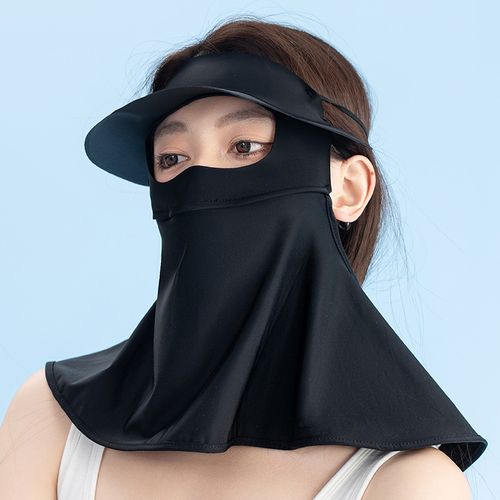 Sunscreen face mask full face bikini silk women's summer UV protection three-dimensional versatile simple sunshade cycling mask