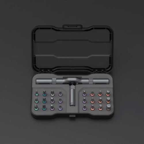 24 in 1 Household Wrench Screwdriver Tool Combination Set Multifunctional in Hard Case Tool Box