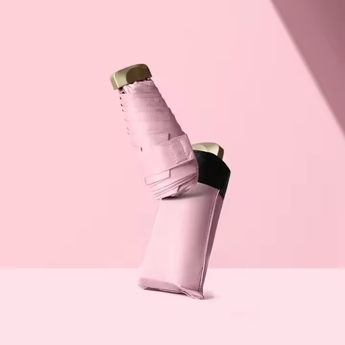This brand-new 17-centimeter portable mini umbrella sunshade is equipped with waterproof and UV protection features, and it is also beautifully designed.