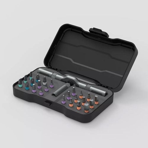 24 in 1 Household Wrench Screwdriver Tool Combination Set Multifunctional in Hard Case Tool Box