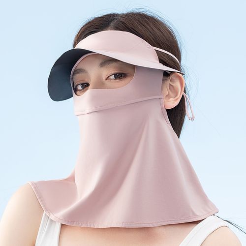 Sunscreen face mask full face bikini silk women's summer UV protection three-dimensional versatile simple sunshade cycling mask