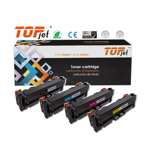 2pice  Topjet CRG046 CRG-046 CRG046H CRG-046H Compatible Laser Toner Cartridge for Canon ImageCLASS LBP654Cdw MF735Cdw MF732Cdw Printer