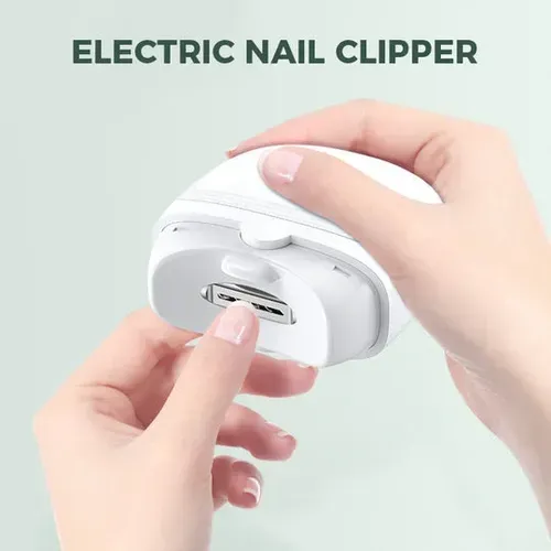 Auto Electric Nail Trimmer USB Recharge Manicure Machine