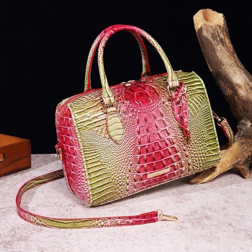 MU Luxury Unique Women Bag Handbag Tote High Quality Lady Purse Shoulder Crossbody Bag crocodile Pattern Sling Pillow Bag Women