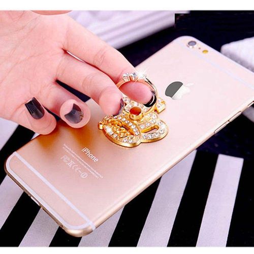 Ring Phone Holder Bling Diamond Unique  Style Effectively preventing phone breakage and making it more convenient to play with your phone with one hand