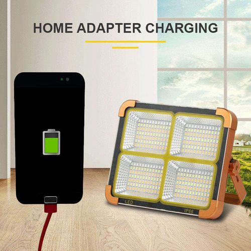 High Power Tent Magnetic LED Camping Outdoor Power Bank Fill Light USB Charging Solar Flood Light