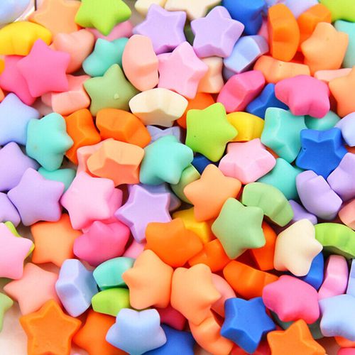 Cute Star Charm Shoes Decoration DIY Cream Glue Phone Shell Jeans Decoration