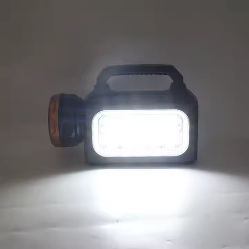 Solar hand lamp multi-function rechargeable LED portable lamp for hiking and camping outdoor hand lamp with data cable