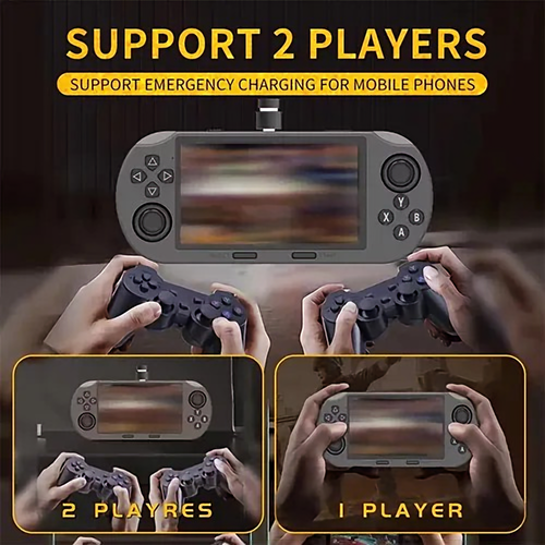 SF3000 Retro Games Console 4.5 Inch IPS Screen Support Multiple Simulators Game Portable Handheld Game Console